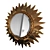 Elegant Sol Gold Mirror 3D model small image 2