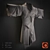 Elegant Kimono Art: Metal Mesh & Chainmail 3D model small image 1