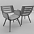 Relax in Style: Yuten Lounge Chair 3D model small image 3