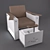 Elegant Maletti Soprano Chair 3D model small image 1