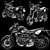 Yamaha MT-09 Tracer 3D Model 3D model small image 1