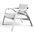 Grillo Armchair: Sleek Comfort for Modern Living 3D model small image 3