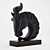 Graceful Equine Sculpture 3D model small image 1