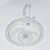 Granite Sink CG 6 - 51x51 cm 3D model small image 3