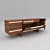 Layered Oak Sideboard 3D model small image 2