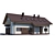 Modern 3D House Design 3D model small image 1