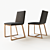 Halley Linfa Chair: Sleek and Stylish 3D model small image 3