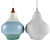 Sleek and Modern Cirque Pendant 3D model small image 3