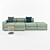 Transformable Modular Sofa - VALLENTUNA 3D model small image 2