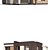 Modern Private House Design Kit 3D model small image 2