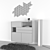 Modern Design Corner: 3D Models for Decorative Space 3D model small image 2