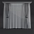 Metallic Holdback Curtains 3D model small image 2