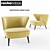 Roche Bobois Matador: Contemporary Elegance 3D model small image 1