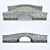 Masonry Bridge - 200x370x83 cm 3D model small image 2