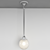 Rejuvenate Your Space: Mist Cord Pendant 3D model small image 3