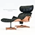Mid-Century Modern Mr. Chair: Mulhauser Design 3D model small image 1