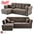 Hoff Manhattan Corner Sofa 3D model small image 1