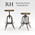 Title: Vintage Toledo Barstool - Rustic Elegance for Your Bar 3D model small image 1