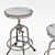 Title: Vintage Toledo Barstool - Rustic Elegance for Your Bar 3D model small image 2