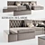Modular Sofa: Kessada Belarde 3D model small image 1