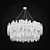 Elegant Aquitaine Two Tier Chandelier 3D model small image 2