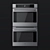 Modern Stylish Fulgor Milano Oven 3D model small image 1