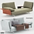 Avant-Apres Sofa: Elegant and Functional 3D model small image 1