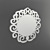 Elegance Reflected: Novecento Mirror 3D model small image 2