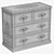 Exquisite Noor Bone Inlay Chest 3D model small image 3