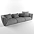Elegant Winston Bentley Sofa 3D model small image 3
