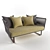 Title: Rodolfo Dordoni 2-Seater Sofa 3D model small image 1