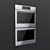 Bosch HBL8651UCX Oven: Efficient and Stylish 3D model small image 2