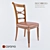 Bizzotto C636 Col.48 Classic Chair 3D model small image 1