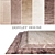 Luxurious Carpets Collection - Set of 5 (Part 161) 3D model small image 1