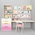 Nursery Desk Set with Decor 3D model small image 1