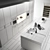 Sleek Steel Island: Arclinea Italia 3D model small image 3
