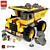 LEGO Mining Truck: A Decorative Delight 3D model small image 1