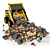 LEGO Mining Truck: A Decorative Delight 3D model small image 2
