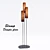 Elegant Dimple Floor Lamp 3D model small image 1