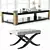 Spencer Sofa Set: Noir Coffee & Side Table, Valencia Stools & Benches, Concave Light, Luxury Tray 3D model small image 3