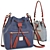 Versatile Dual Handle Handbag: Hidden Long Strap 3D model small image 1