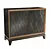 Modern Black and Bronze GOTO Design MINHO Chest of Drawers 3D model small image 2