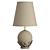 Sleek and Modern Table Lamp 3D model small image 3