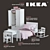 IKEA Sundvik Children's Room Set 3D model small image 1