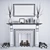Decorative Fireplace with Set 3D model small image 3