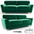 Stockholm Sofa: Modern Romanian Design 3D model small image 1
