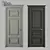 Elegant Sayerlack Classic Doors 3D model small image 1