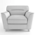 Stockholm Chair: Stylish, Comfortable & Made in Romania 3D model small image 3