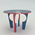 Sleek B&R Arc Coffee Table 3D model small image 1