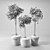 Citrus Grove Potted Set 3D model small image 2